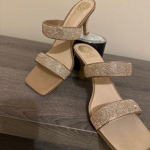 Vince Camuto, rhinestone sandals